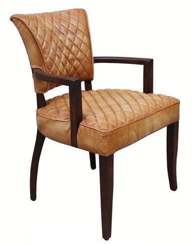 Saddle Vintage Leather Dining Chair