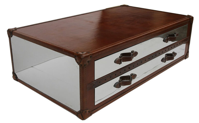 Product photograph of Sherbourne Vintage Coffee Table from Designer Sofas 4U