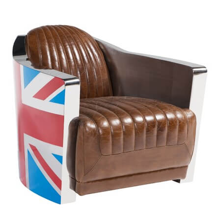 Union Jack Velvet Sofa