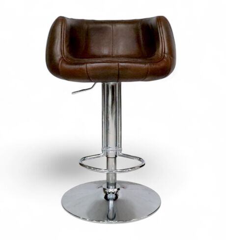 SPECIAL OFFER Vintage Brown Distressed Leather Barstool