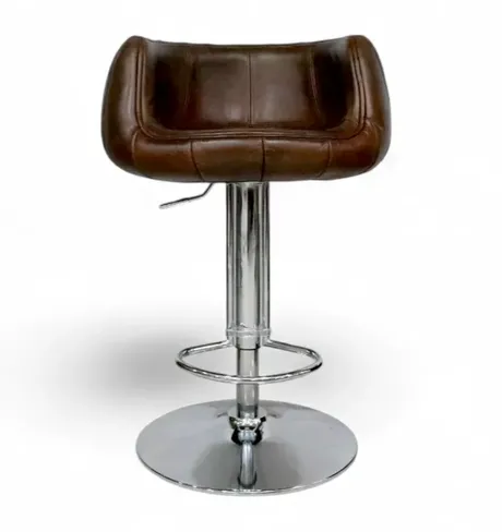 SPECIAL OFFER Vintage Brown Distressed Leather Barstool
