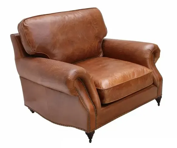 Westminster Vintage Distressed Leather Armchair