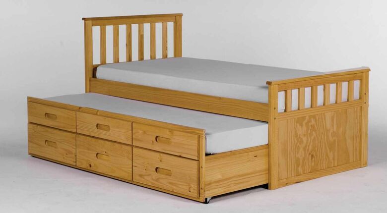 Blenda Sleepover Pine Bed