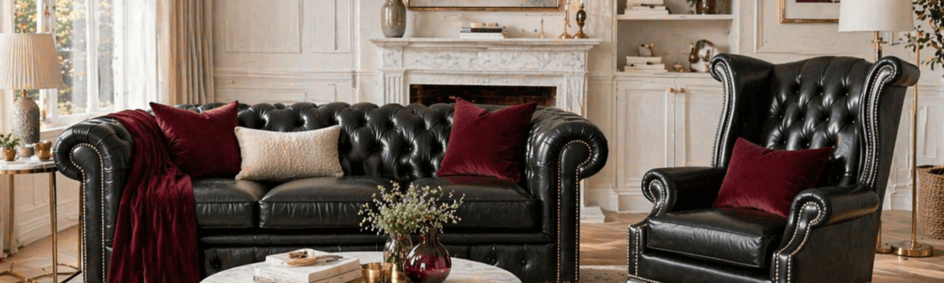 Black Sofa Living Room Ideas: How to Style a Bold Centrepiece
