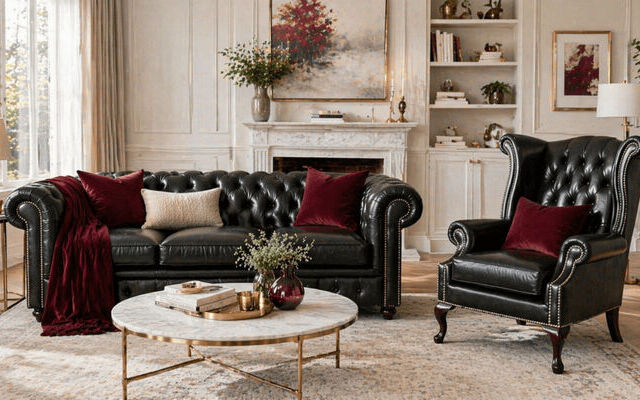 Black Sofa Living Room Ideas: How to Style a Bold Centrepiece