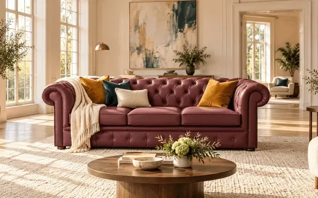 Burgundy Sofa Living Room Ideas: 20 Ways to Make the Colour Work