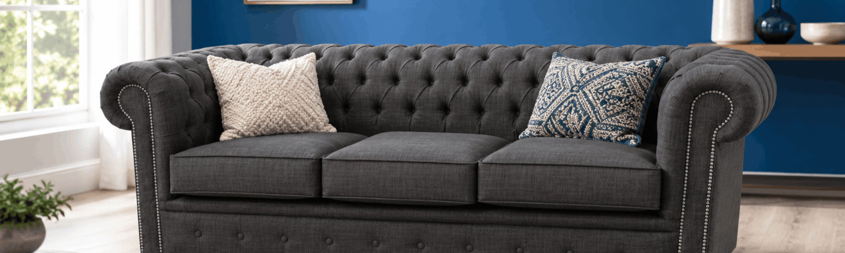Charcoal Sofa Living Room Ideas: Colours, Rugs, Curtains and More