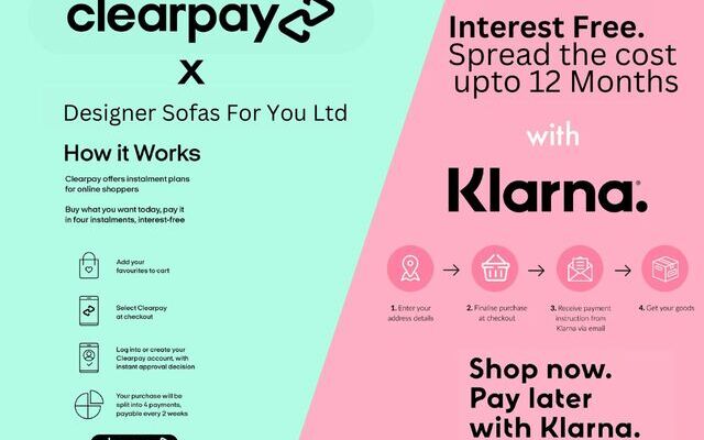 Pay Monthly Sofas - Sofas on Finance | Designer Sofas For You