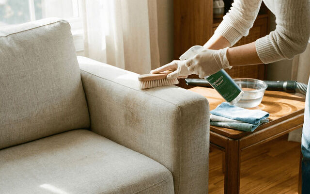 How to Clean Sofa Arms