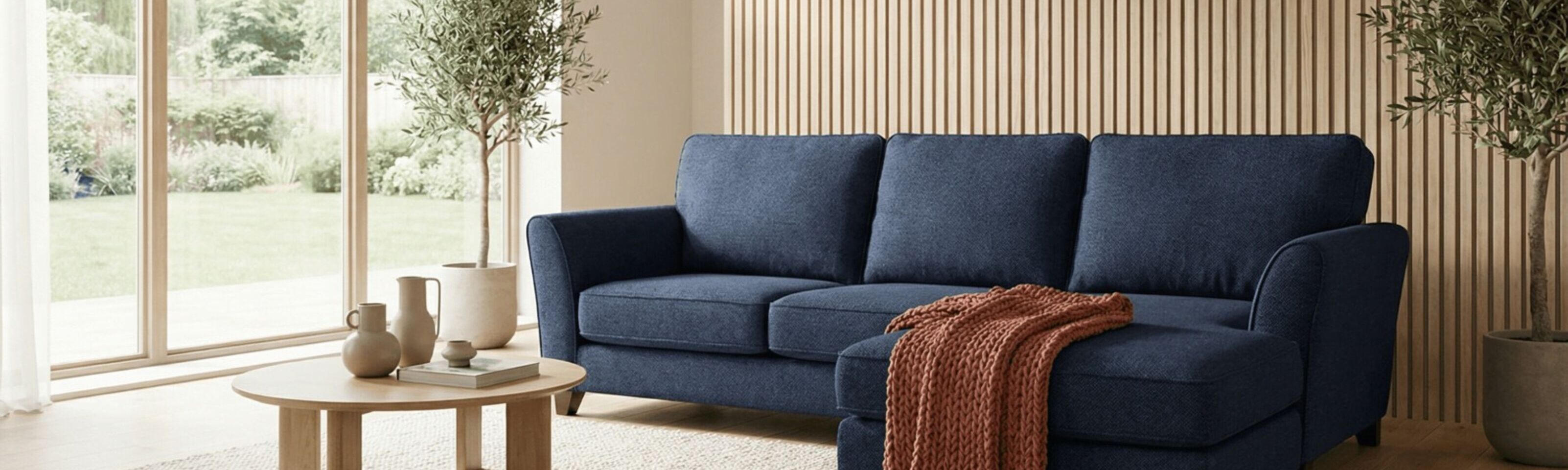 Navy Blue Sofa Living Room Ideas