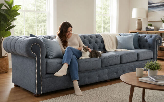 Best Sofa Material for Pet Owners