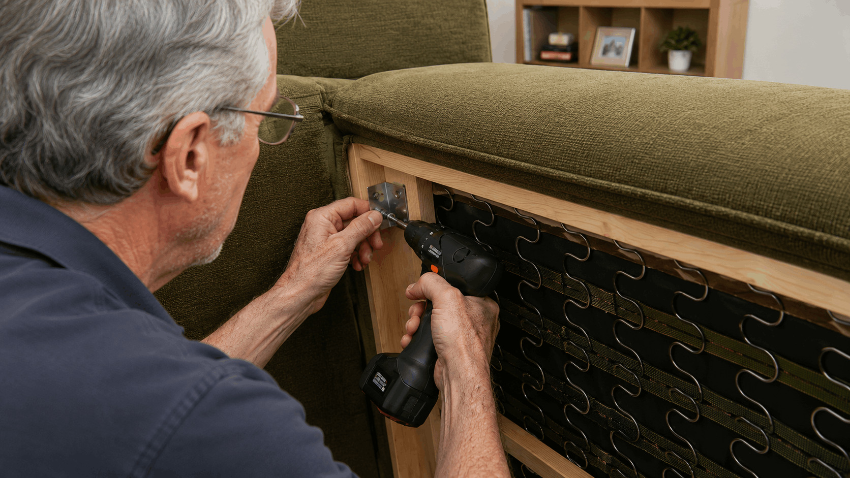Sofa frame repair