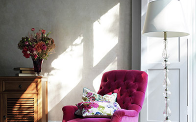 Autumnal furniture colour popping