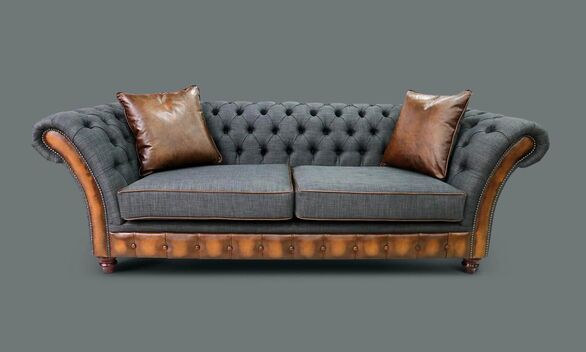 Fabric Chesterfield Sofas