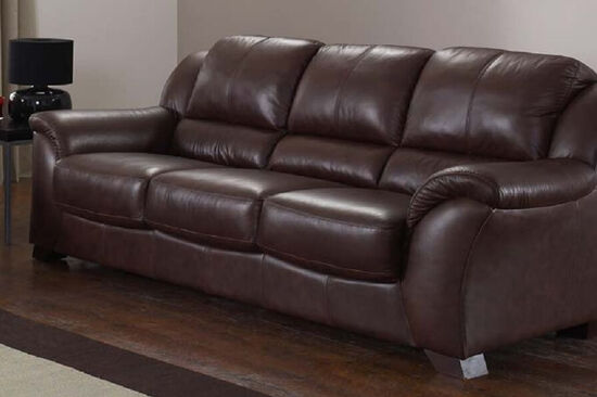 Brown & Tan Leather Sofas