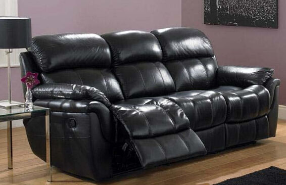 Black Leather Sofas