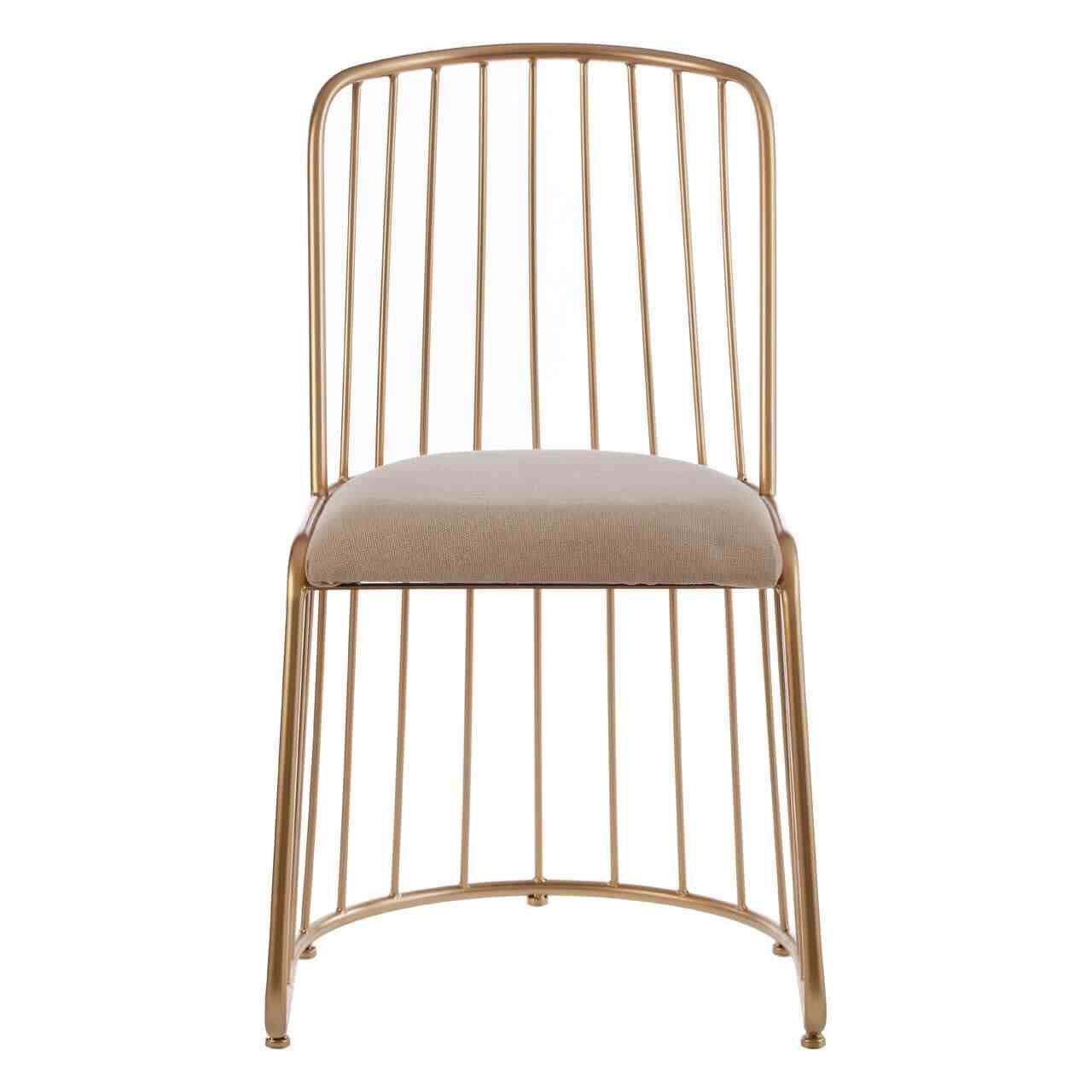 Rolf White Linen Seat And Gold Metal Frame Chair Designer Sofas 4u Rolf White Linen Seat And Gold Metal Frame Chair Designer Sofas 4u