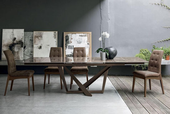 Italian Stone Top Dining Tables