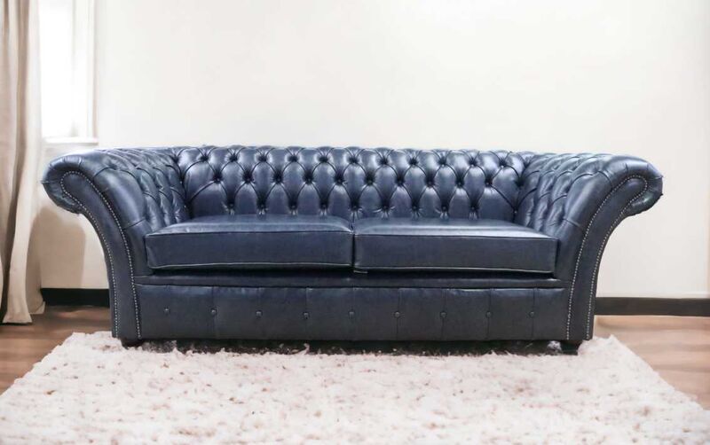 Product photograph of Chesterfield Balmoral 3 Seater Sofa Settee Old English Ocean Amp Hellip from Designer Sofas 4U