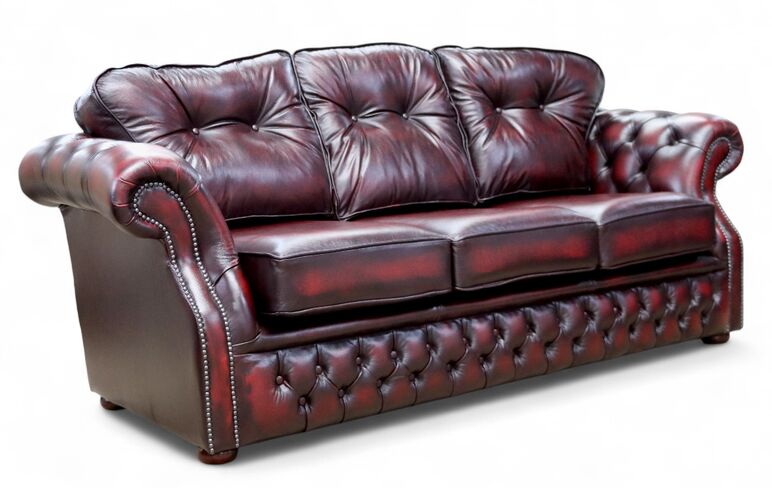 Chesterfield Era Traditional 3 Seater Sofa Settee
