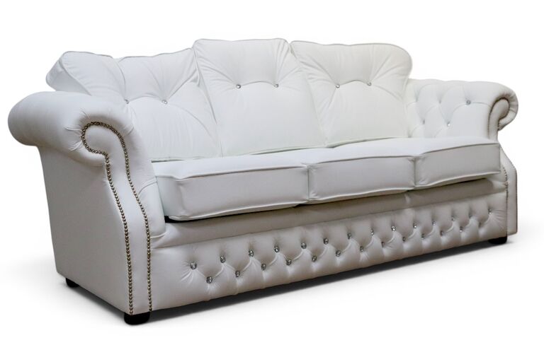 Era Crystal 3 Seater Chesterfield sofa Settee | DesignerSofas4U