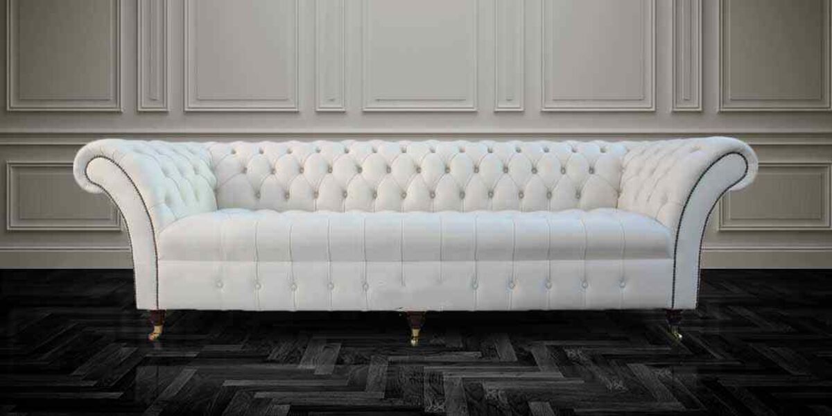 cream leather chesterfield sofa uk