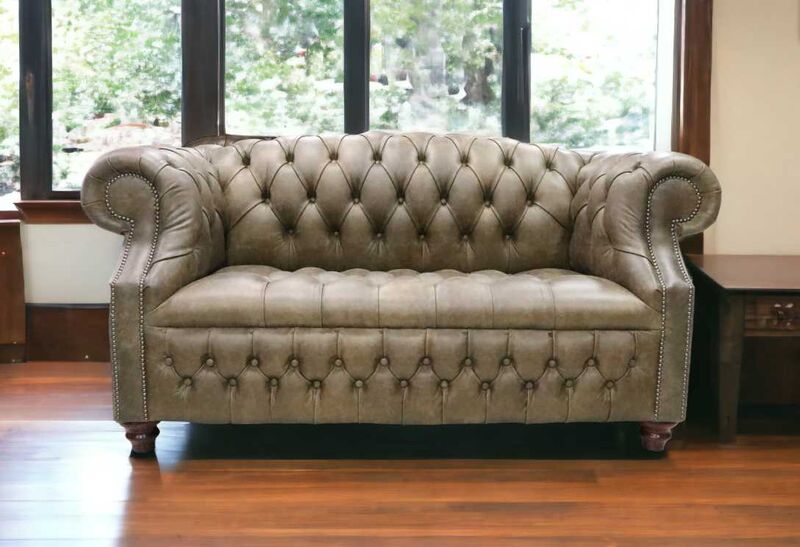 Product photograph of Chesterfield Buckingham Windsor 2 Seater Cracked Wax Tan Amp Hellip from Designer Sofas 4U