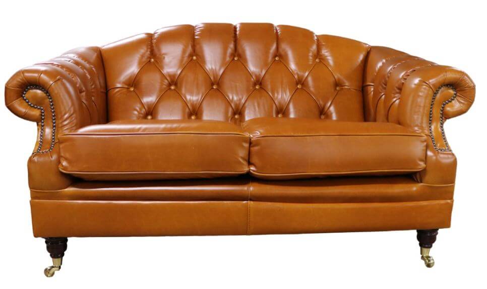 2 Seater Leather Sofa Settee Newcastle, Victoria Leather Sofa