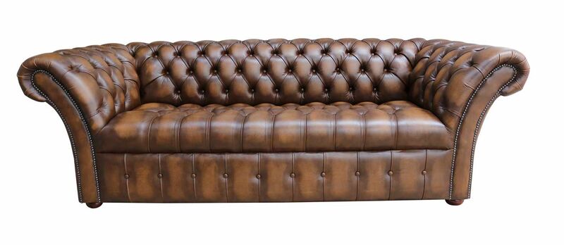 Product photograph of Chesterfield Balmoral 3 Seater Buttoned Seat Leather Sofa Amp Hellip from Designer Sofas 4U