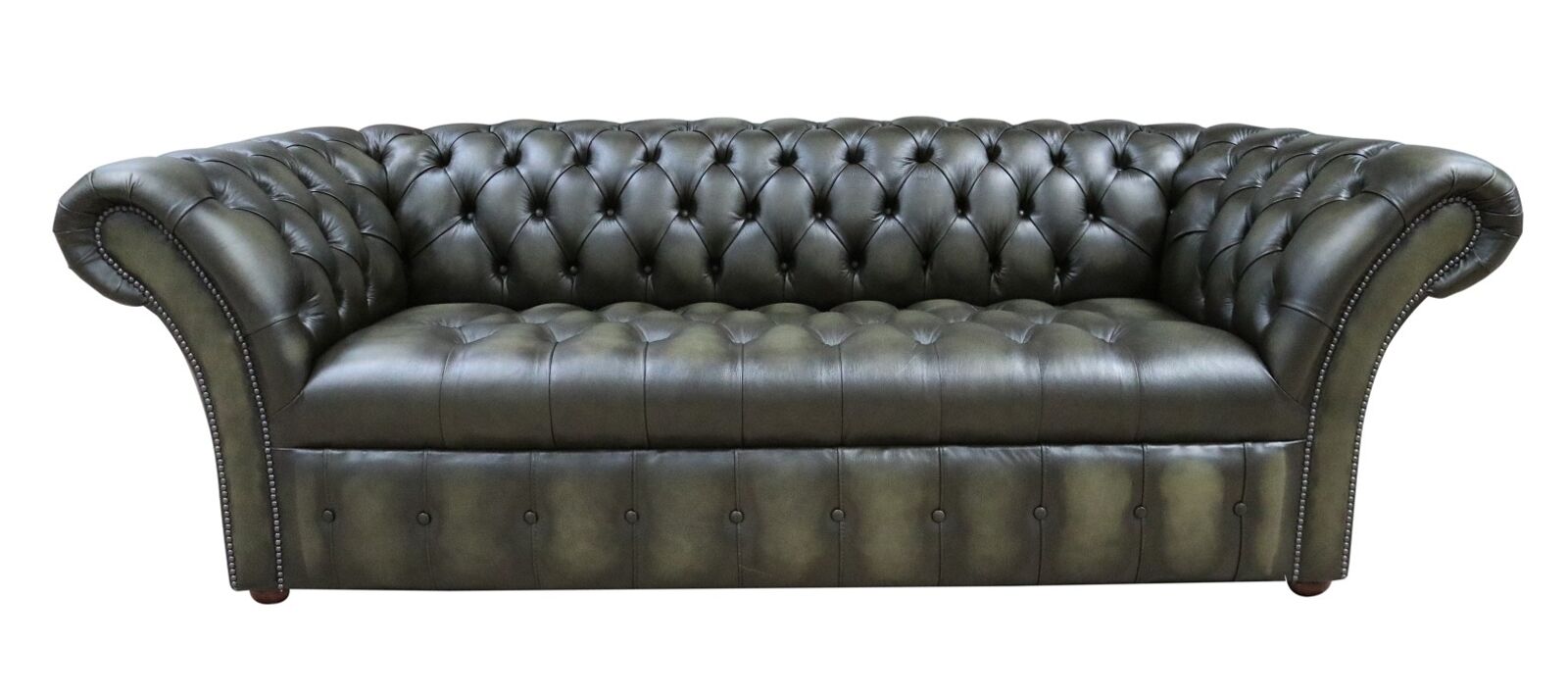 Product photograph of Chesterfield Balmoral 3 Seater Sofa Buttoned Seat Leather Amp Hellip from Designer Sofas 4U