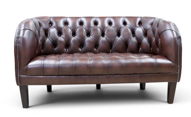 Chesterfield Burghley 2 Seater Low Back Tub Sofa