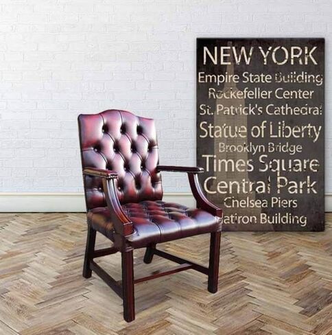 Buy Antique Chesterfield Chairs at DesignerSofas4u | Reproduction English Furniture