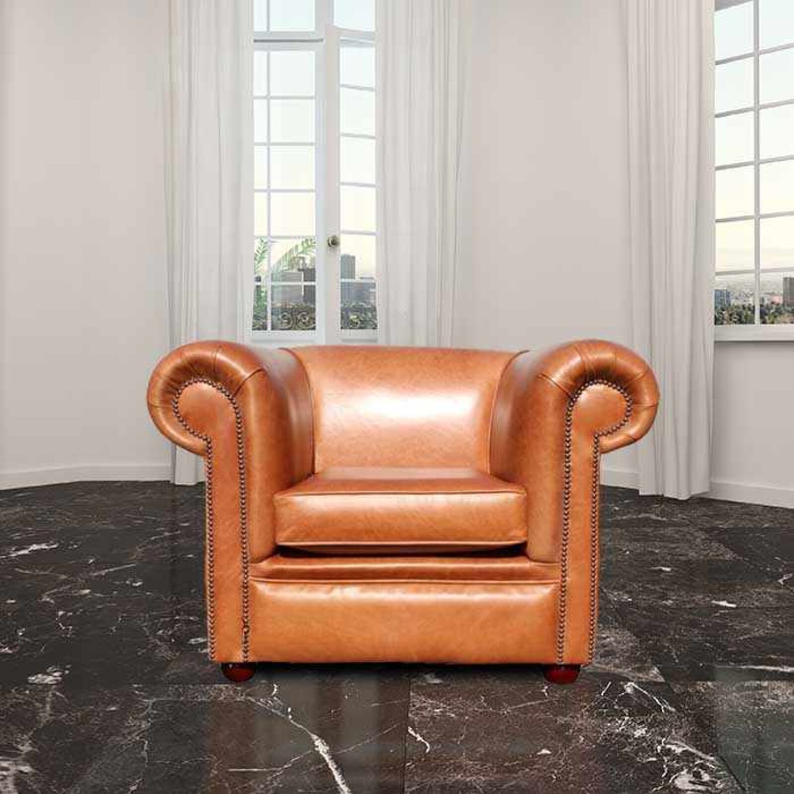 Product photograph of Chesterfield Berkeley Low Back Club Armchair Old English Amp Hellip from Designer Sofas 4U