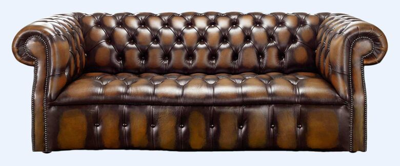 Chesterfield Darcy 3 Seater Antique Autumn Tan Leather Sofa Offer