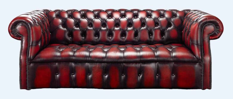 Chesterfield Darcy 3 Seater Antique Oxblood Leather Sofa Offer