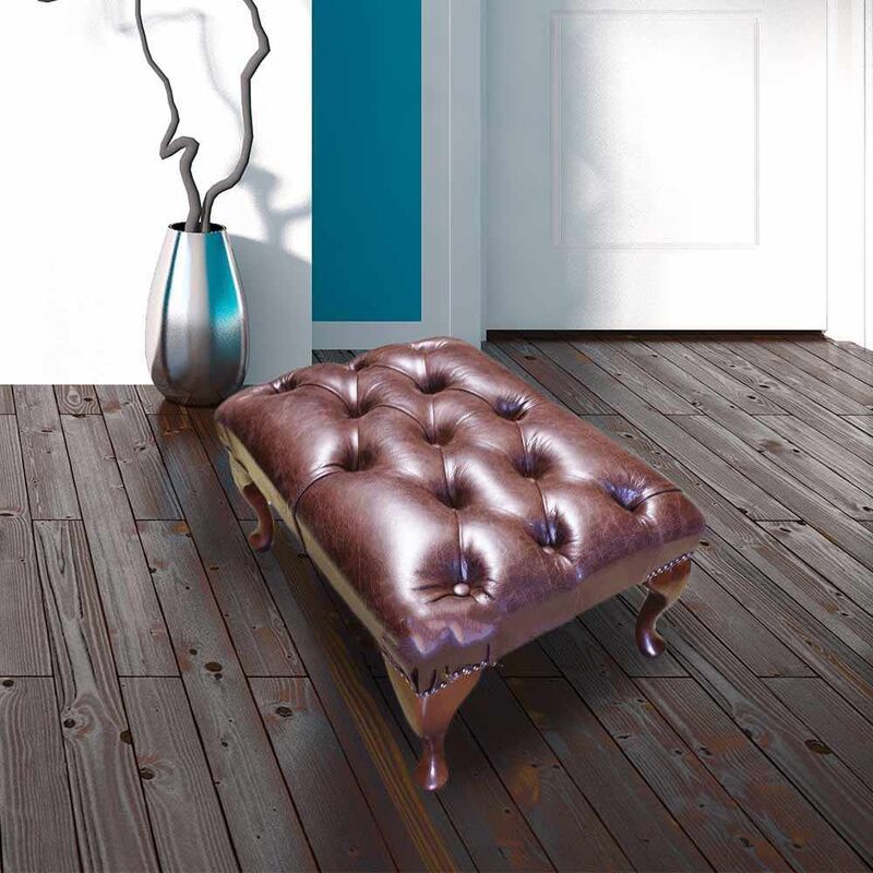 Product photograph of Premium Old English Brown Leather Chesterfield Queen Amp Hellip from Designer Sofas 4U
