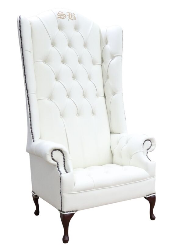 Product photograph of Chesterfield Scarface Chair Embroidered Elements High Back Amp Hellip from Designer Sofas 4U