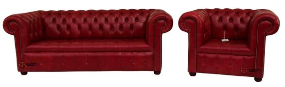 3+1 Chesterfield Sofa Suite