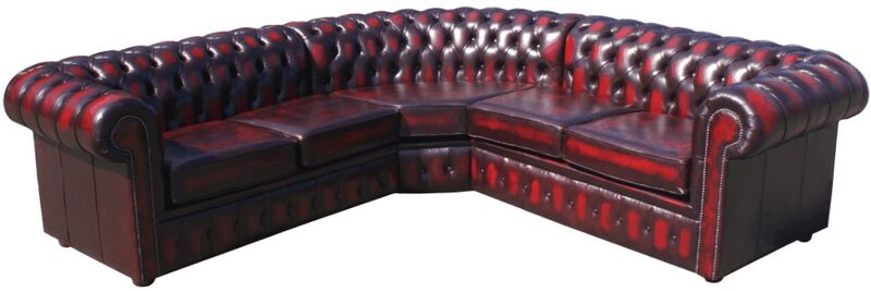 Product photograph of Chesterfield Corner Sofa 2 Seater Corner 2 Seater Amp Hellip from Designer Sofas 4U
