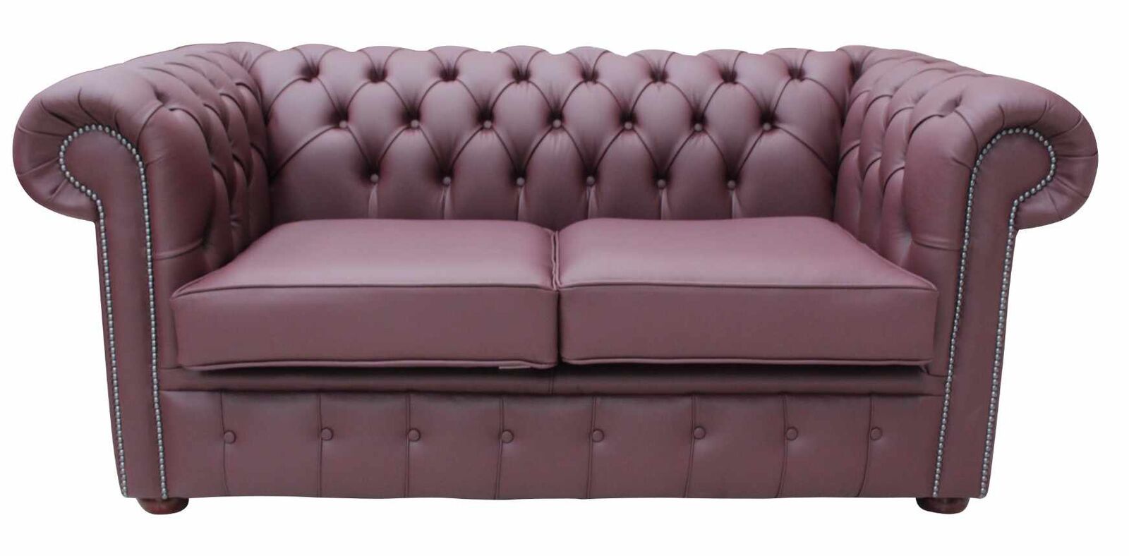 Product photograph of Chesterfield 2 Seater Sofa Settee Shelly Philly Leather from Designer Sofas 4U