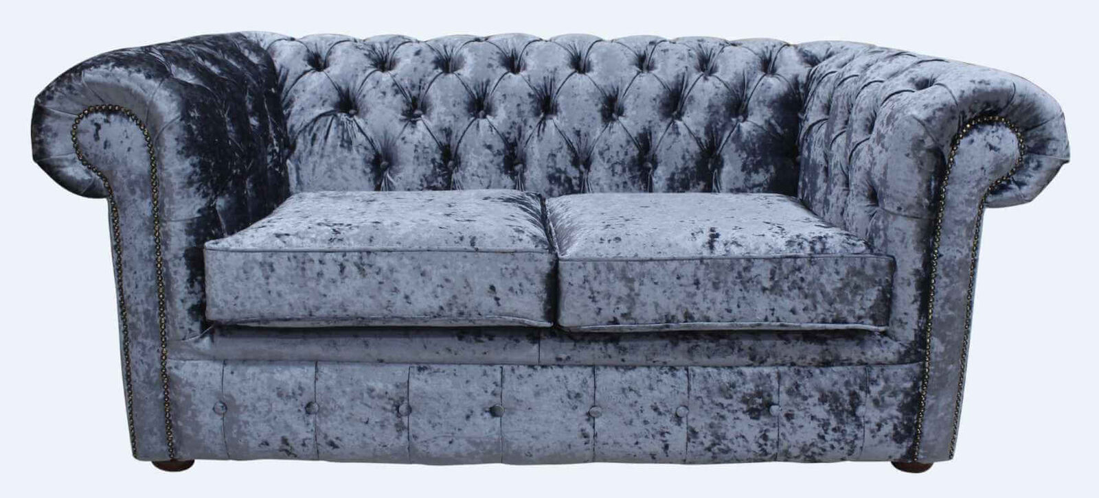 Product photograph of Chesterfield 2 Seater Settee Senso Dusk Velvet Sofa Offer from Designer Sofas 4U
