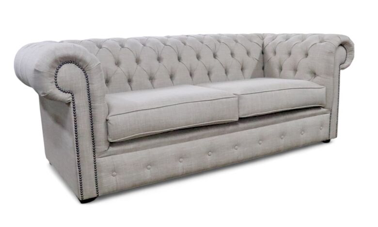 Chesterfield 3 Seater Settee Charles Fudge Sofa Offer