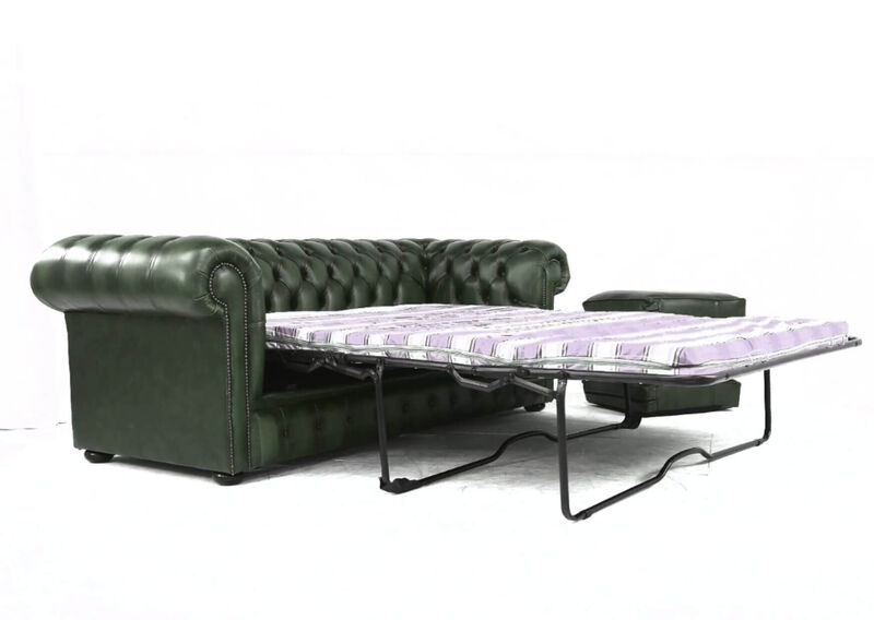 Product photograph of Best Pull Out Sofa Bed In Chesterfield Classic 2 5 Seater Amp Hellip from Designer Sofas 4U