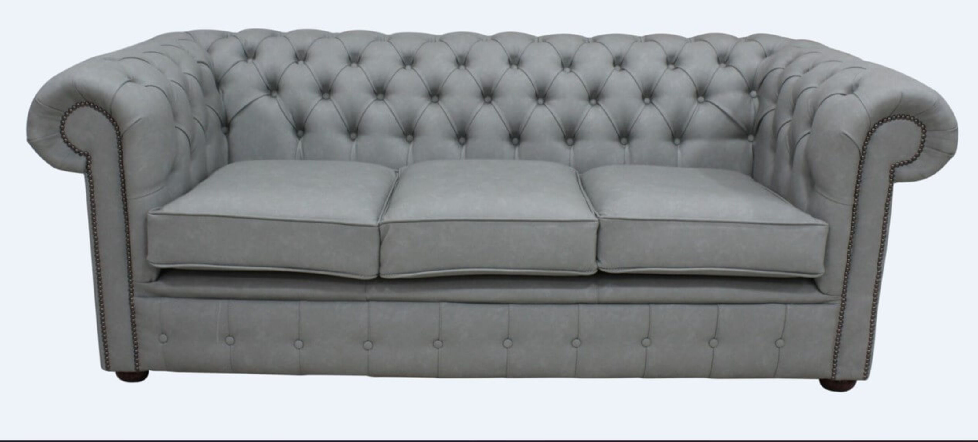 Shadow Faux Leather Chesterfield Sofa, Faux Leather Chesterfield Sofa Uk
