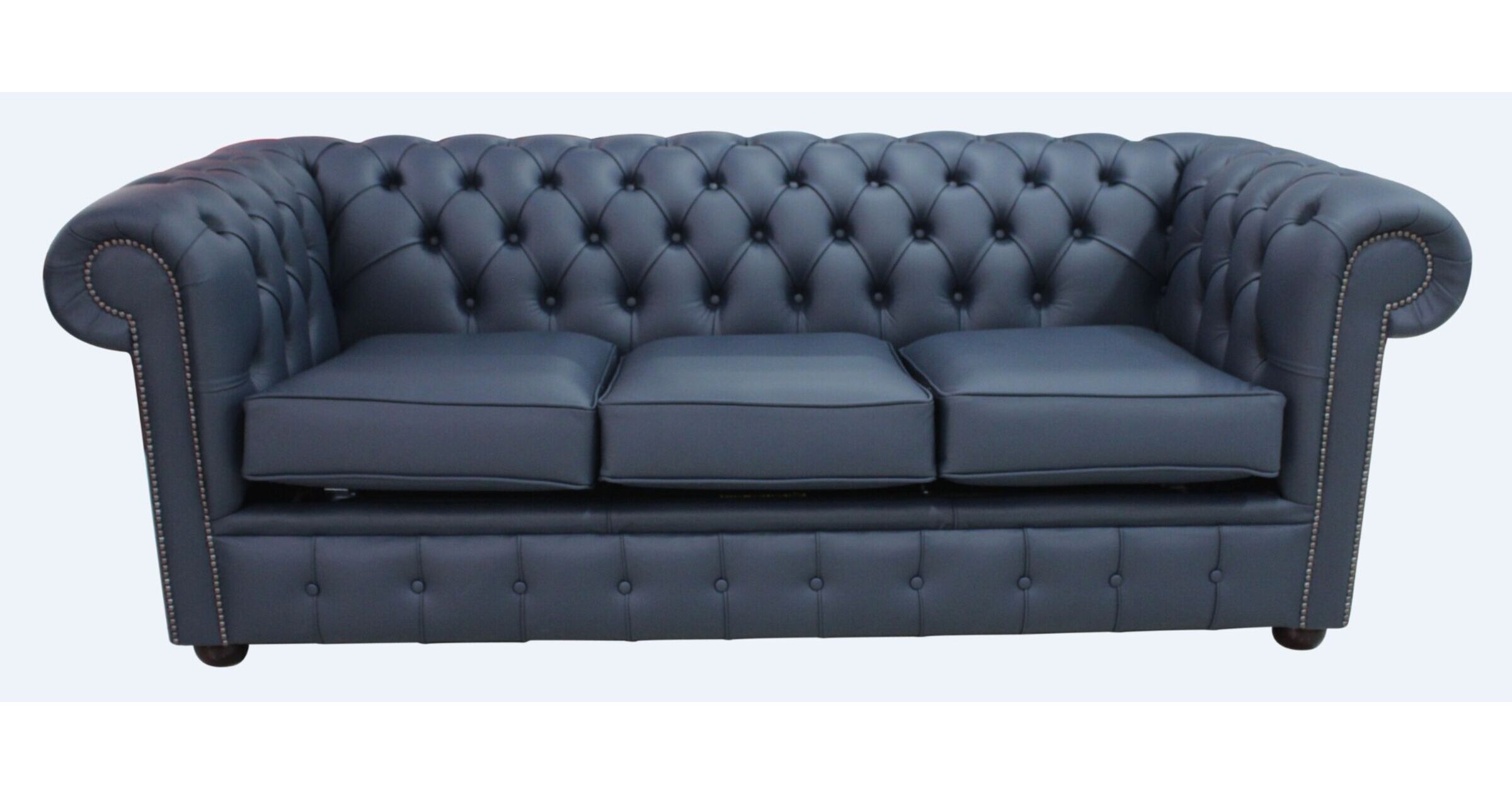 Suffolk Blue Chesterfield 3 Seater sofa DesignerSofas4U