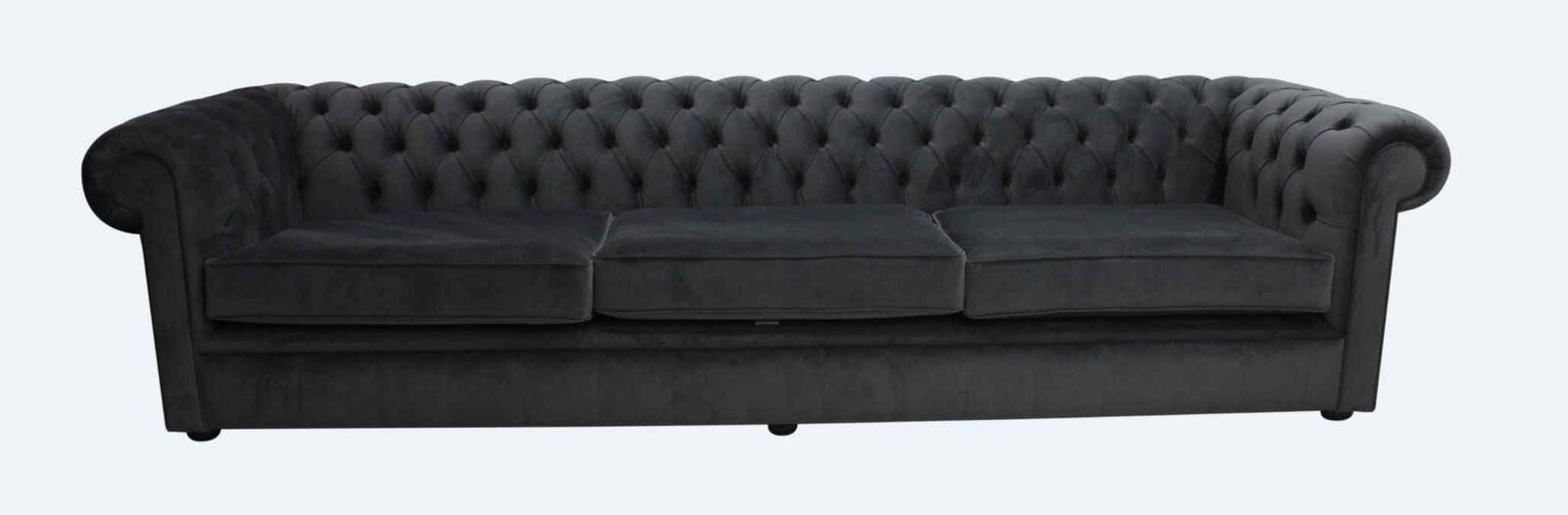 Product photograph of Chesterfield Thomas 5 Seater Settee Amalfi Anthracite Amp Hellip from Designer Sofas 4U
