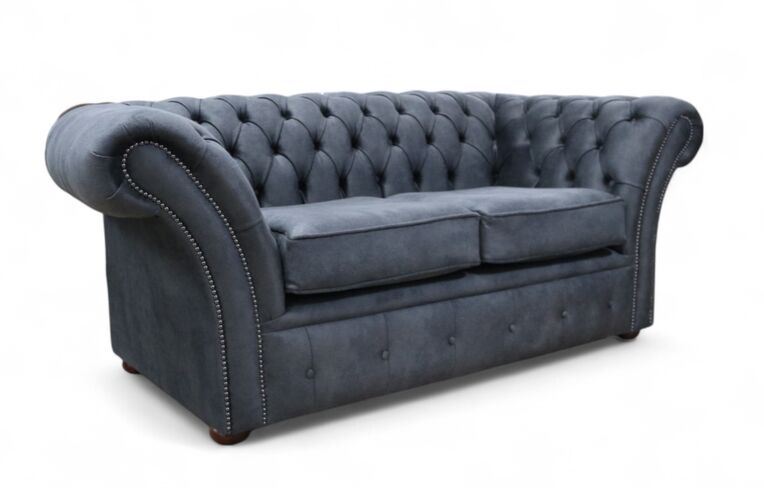 Chesterfield Balmoral 2 Seater Sofa Settee Oakland Granite