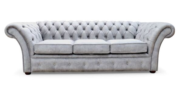 Crushed Velvet Chesterfield Sofas