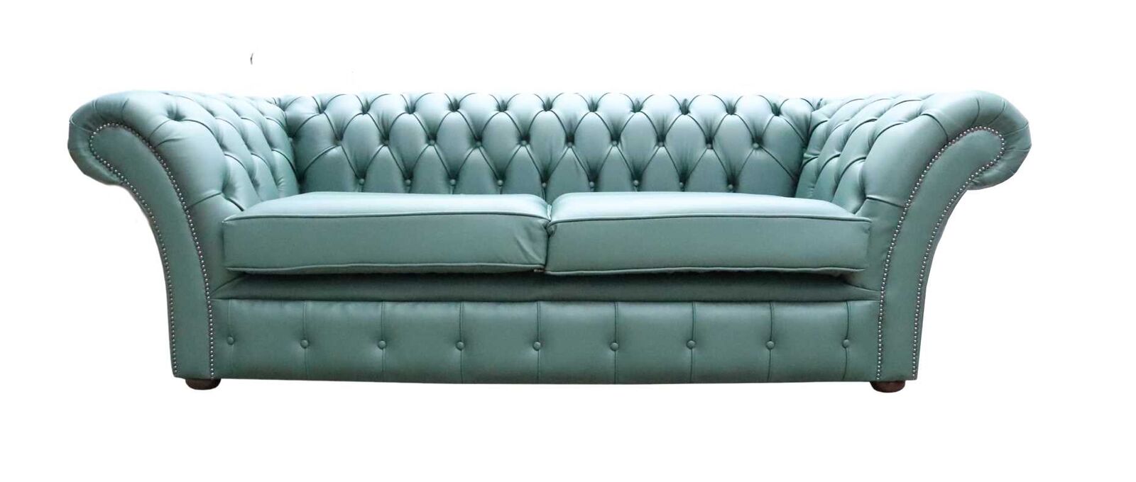 Product photograph of Chesterfield Balmoral 3 Seater Sofa Settee Shelly Jade Amp Hellip from Designer Sofas 4U