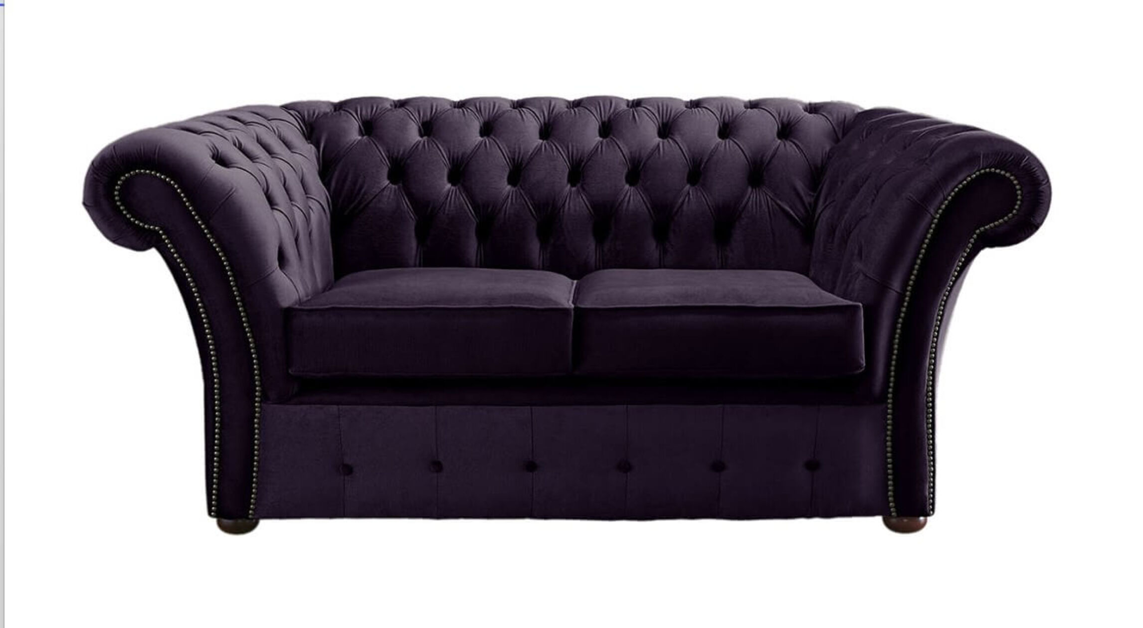 Amethyst Purple Chesterfield Balmoral 2 Seater sofa DesignerSofas4U